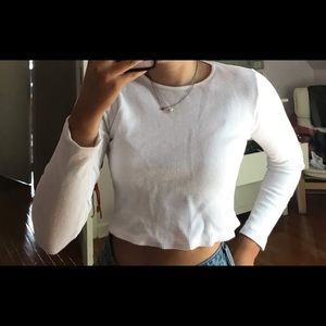 Brandy Melville white long sleeve